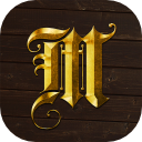 App icon of Merchant 2.0 — a golden letter M on wood